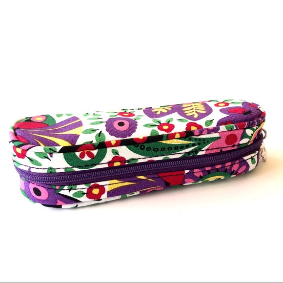 Vera Bradley Zippered Eyeglasses Case-Viva La Vera - Picture 5 of 5